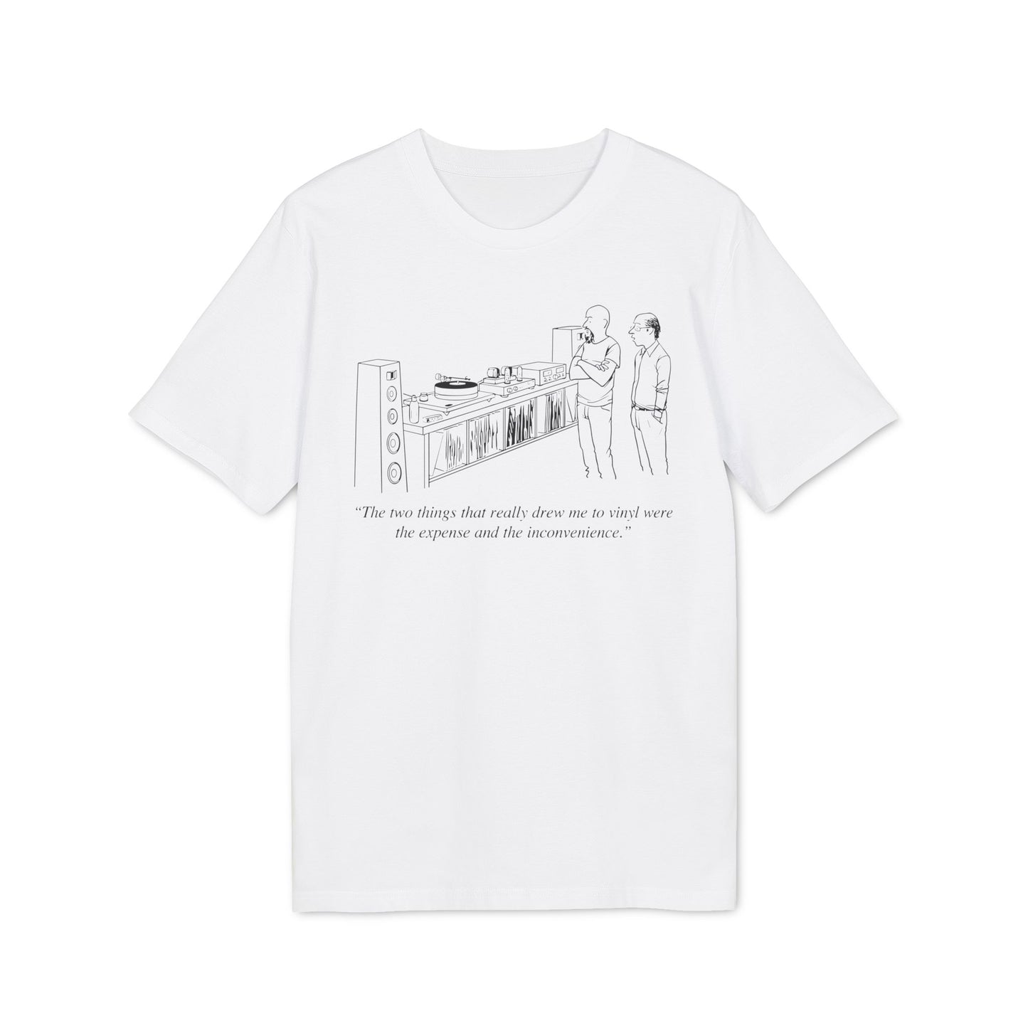 Vinyl Inconvenience T Shirt (Coton Bio Premium)