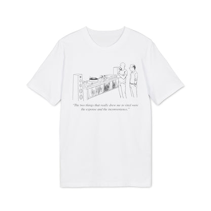 Vinyl Inconvenience T Shirt (Coton Bio Premium)