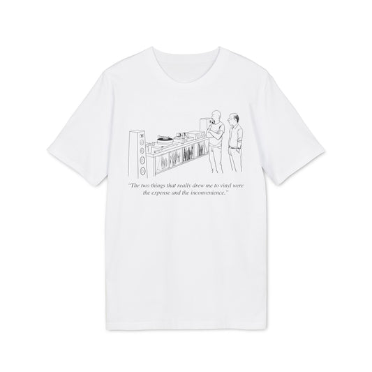 Vinyl Inconvenience T Shirt (Coton Bio Premium)