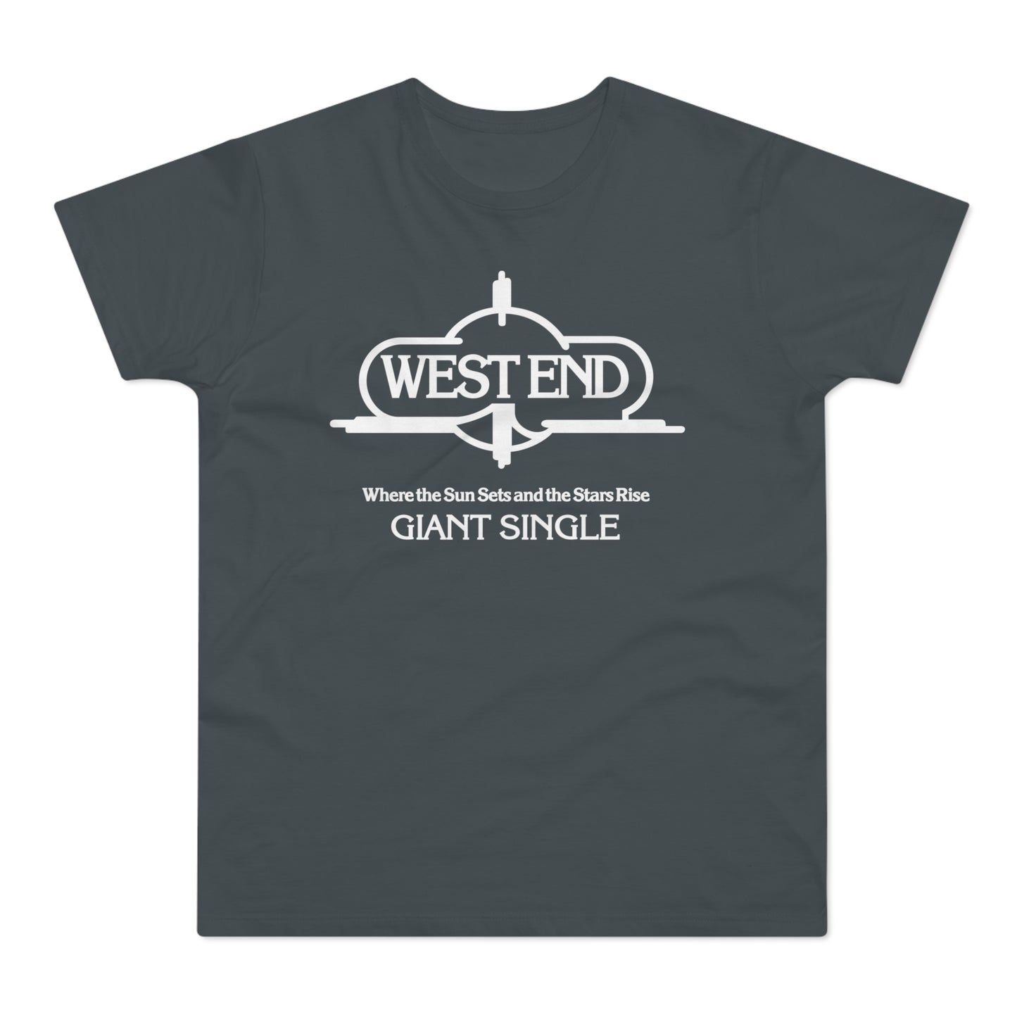 West End Records "Where The Sun Sets" T Shirt (Poids Standard)