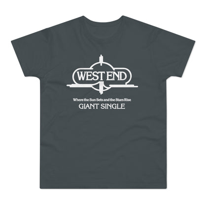 West End Records "Where The Sun Sets" T Shirt (Poids Standard)