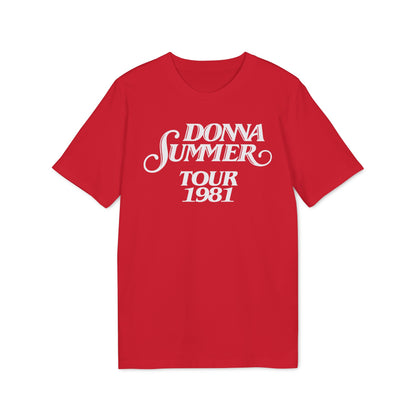 Donna Summer Tour 1981 T Shirt (Coton Bio Premium)
