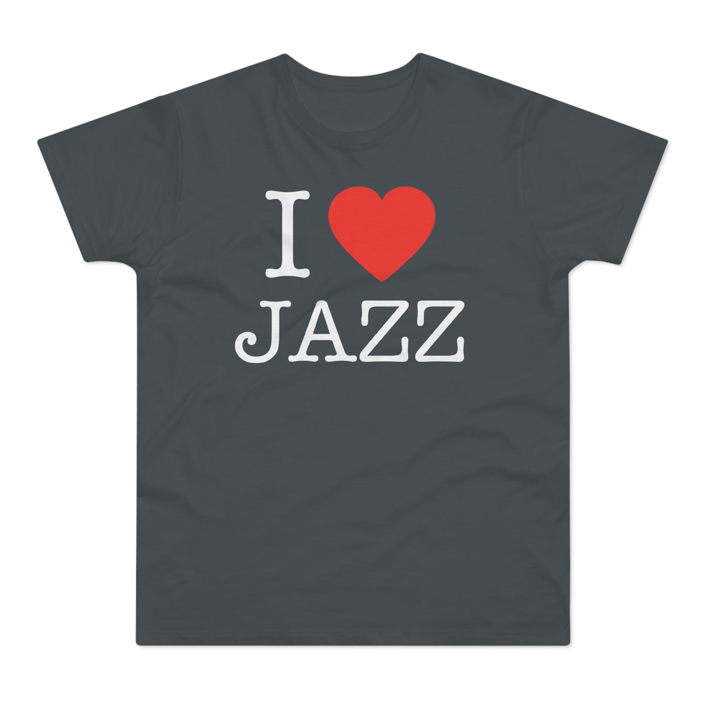 I Love Jazz T Shirt (Poids Standard)