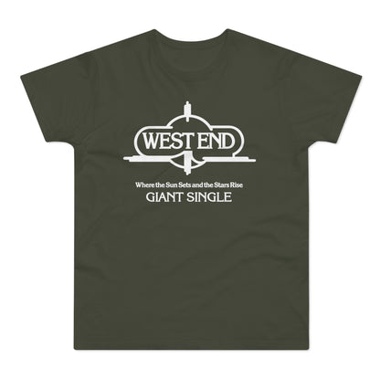 West End Records "Where The Sun Sets" T Shirt (Poids Standard)