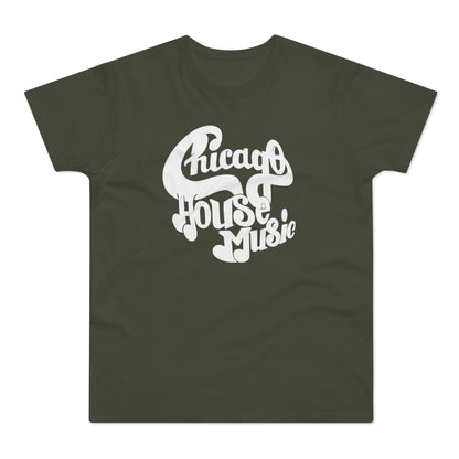 Chicago House Music T Shirt (Poids Standard)