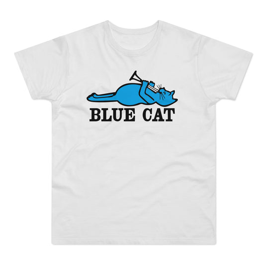 Blue Cat Records T Shirt (Poids Standard)