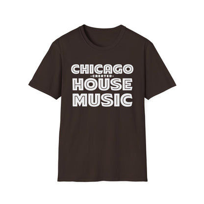 Chicago Created House Music T Shirt - Léger