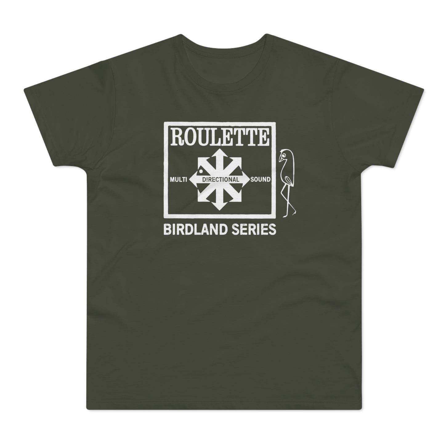 Roulette Records Birdland Series T Shirt (Poids Standard)