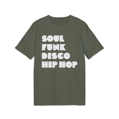 Soul Funk Disco Hip Hop T Shirt (Coton Bio Premium)