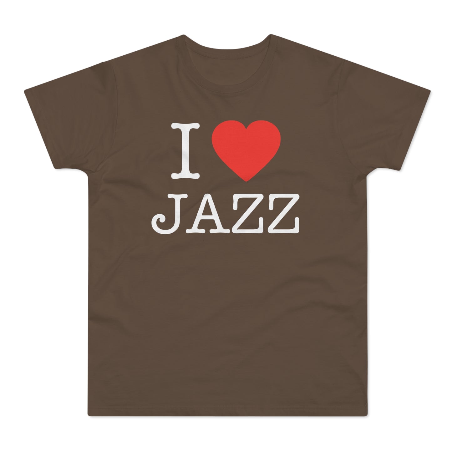 I Love Jazz T Shirt (Poids Standard)