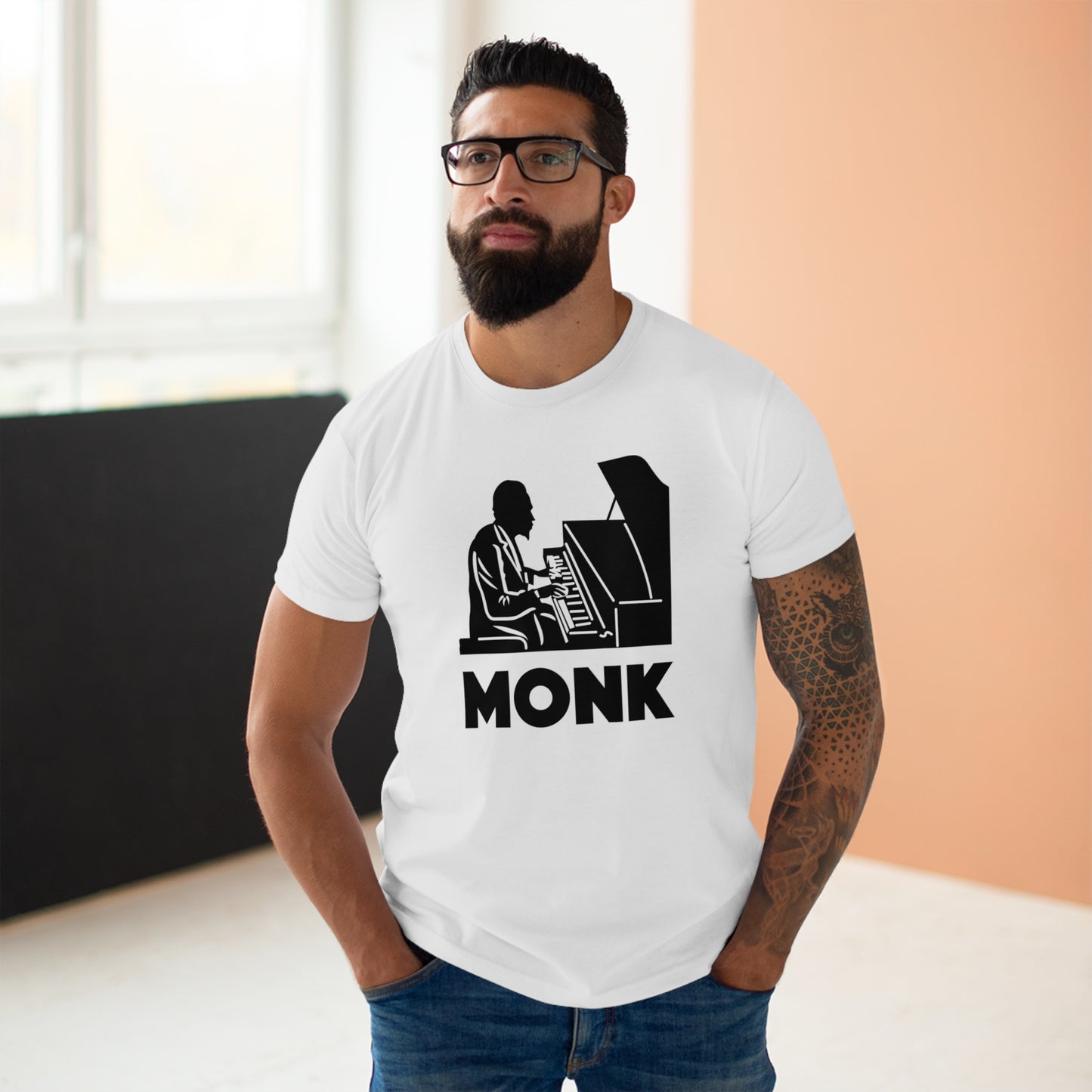 Thelonious Monk T Shirt (Poids Standard)