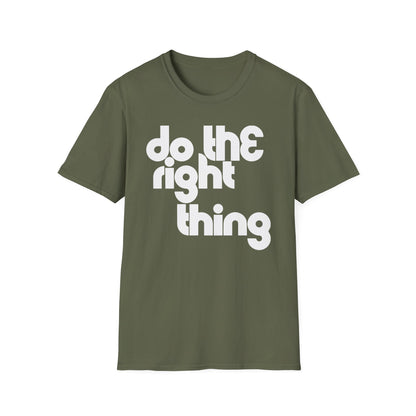 Do The Right Thing T Shirt - Léger