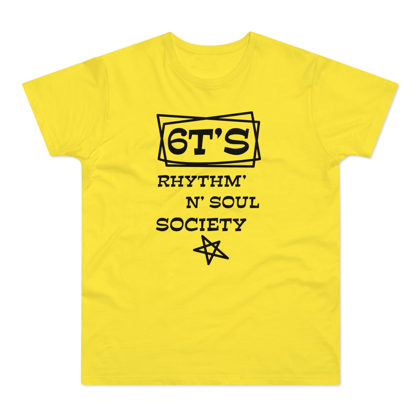 6T's Rhythm n Soul Society T Shirt (Poids Standard)