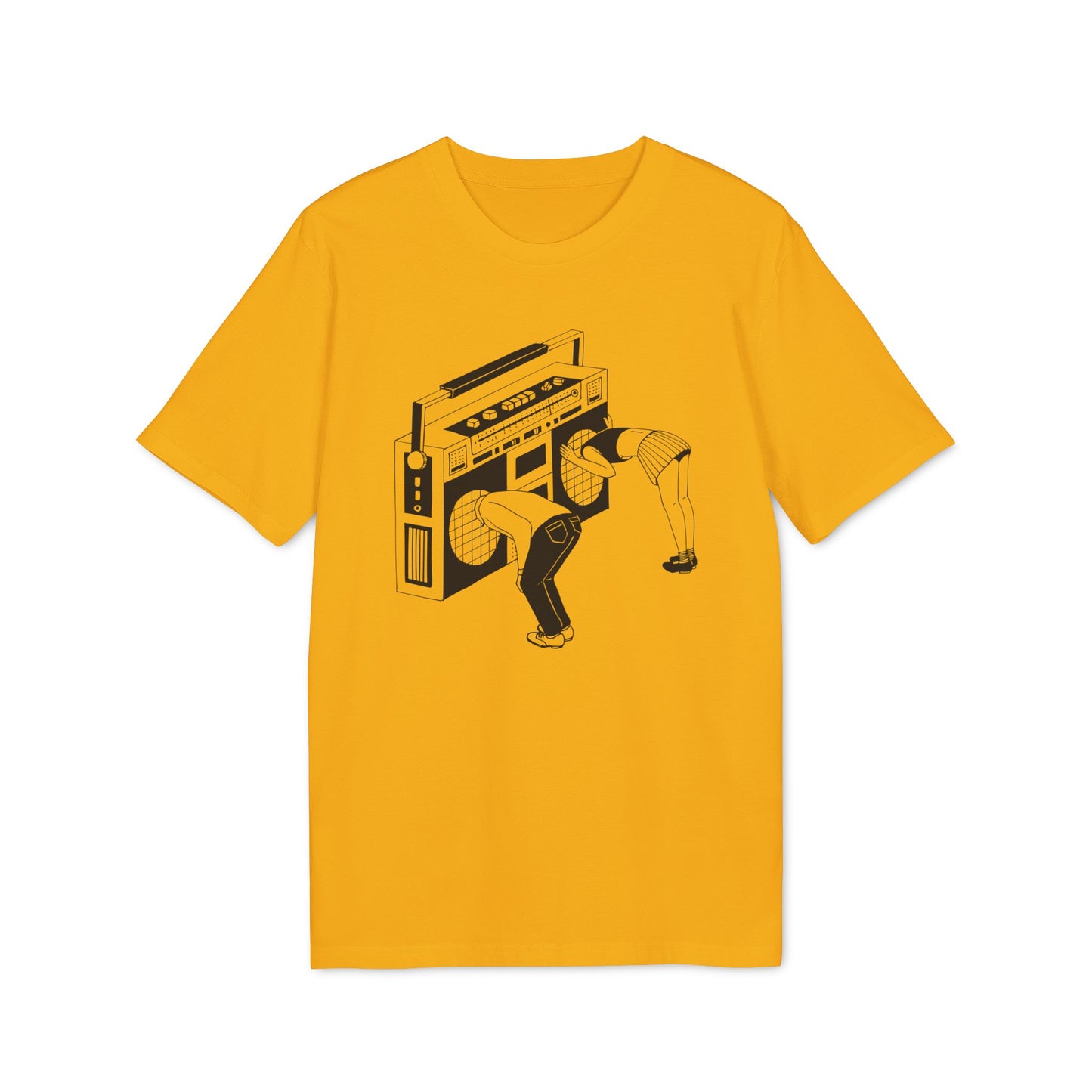 Ghetto Blaster T Shirt (Coton Bio Premium)