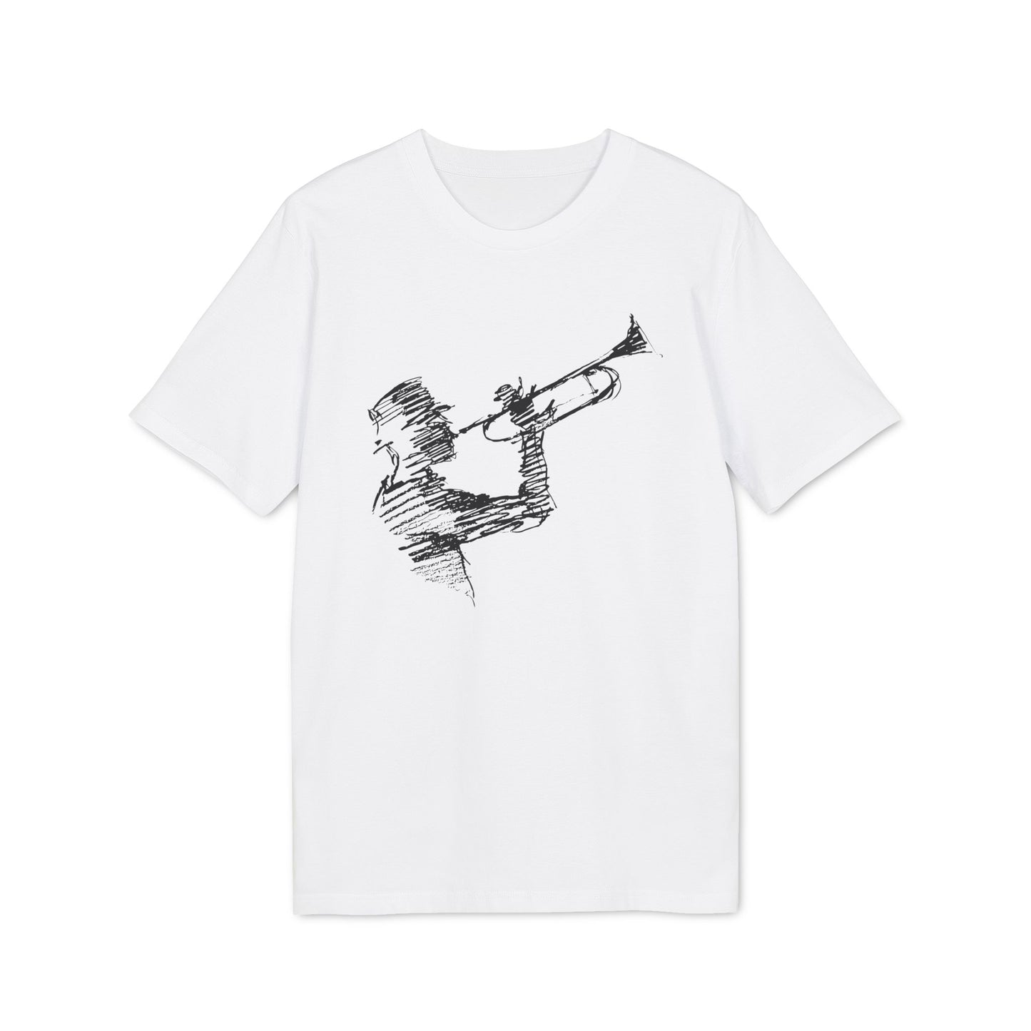Trumpet Guy T Shirt (Coton Bio Premium)