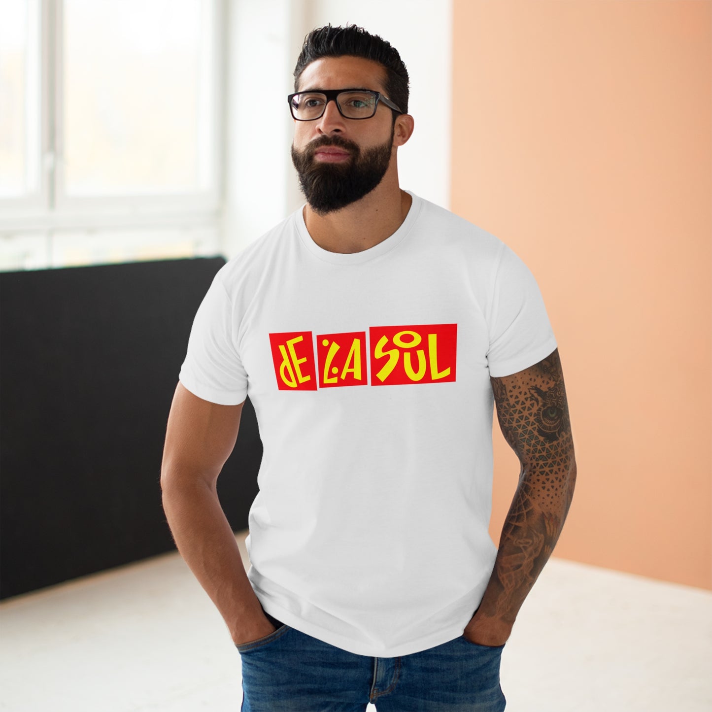 De La Soul Blocks T Shirt (Poids Standard)