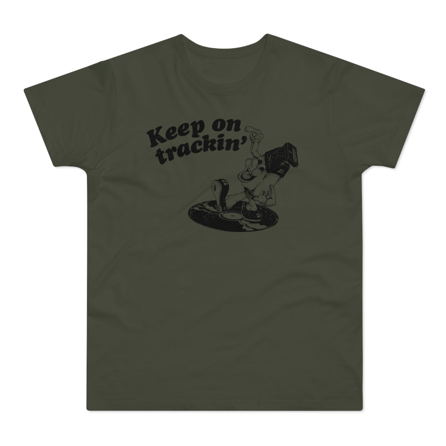Keep On Tracking T Shirt (Poids Standard)
