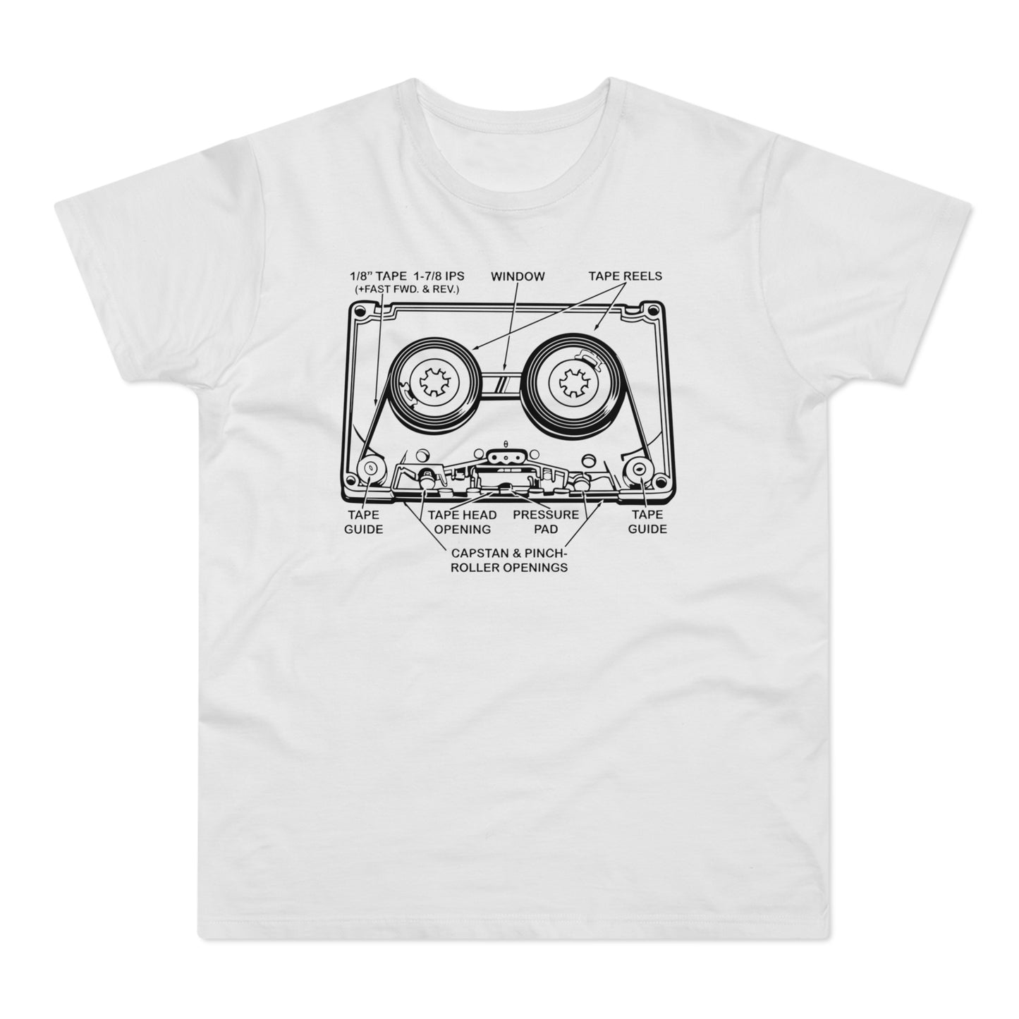 How It Works: Cassette Tape T Shirt (Poids Standard)