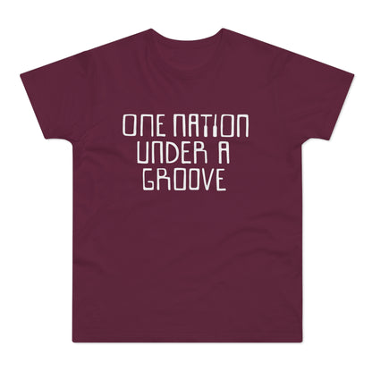 One Nation Under A Groove T Shirt (Poids Standard)