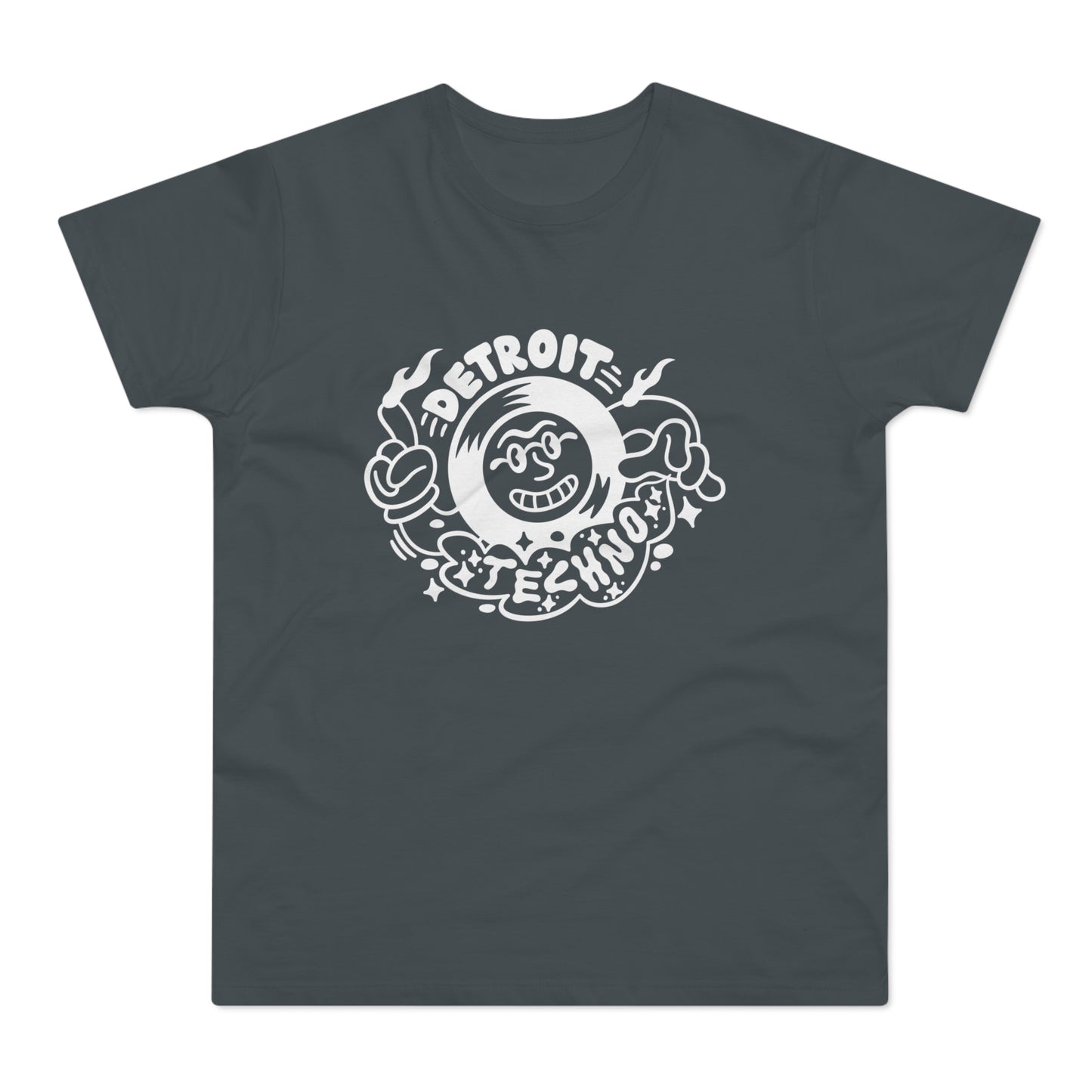 Detroit Techno 2 T Shirt (Poids Standard)