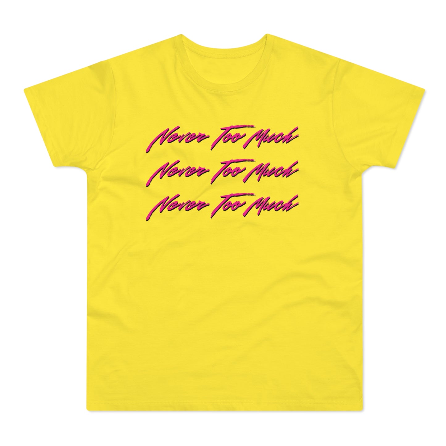 Never Too Much Luther Vandross T Shirt (Poids Standard)