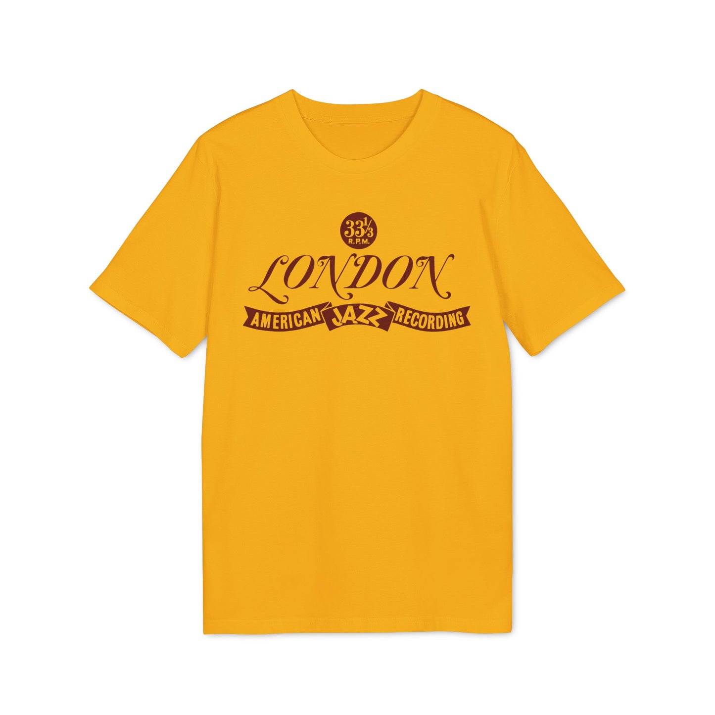 London American Jazz Records T Shirt (Coton Bio Premium)