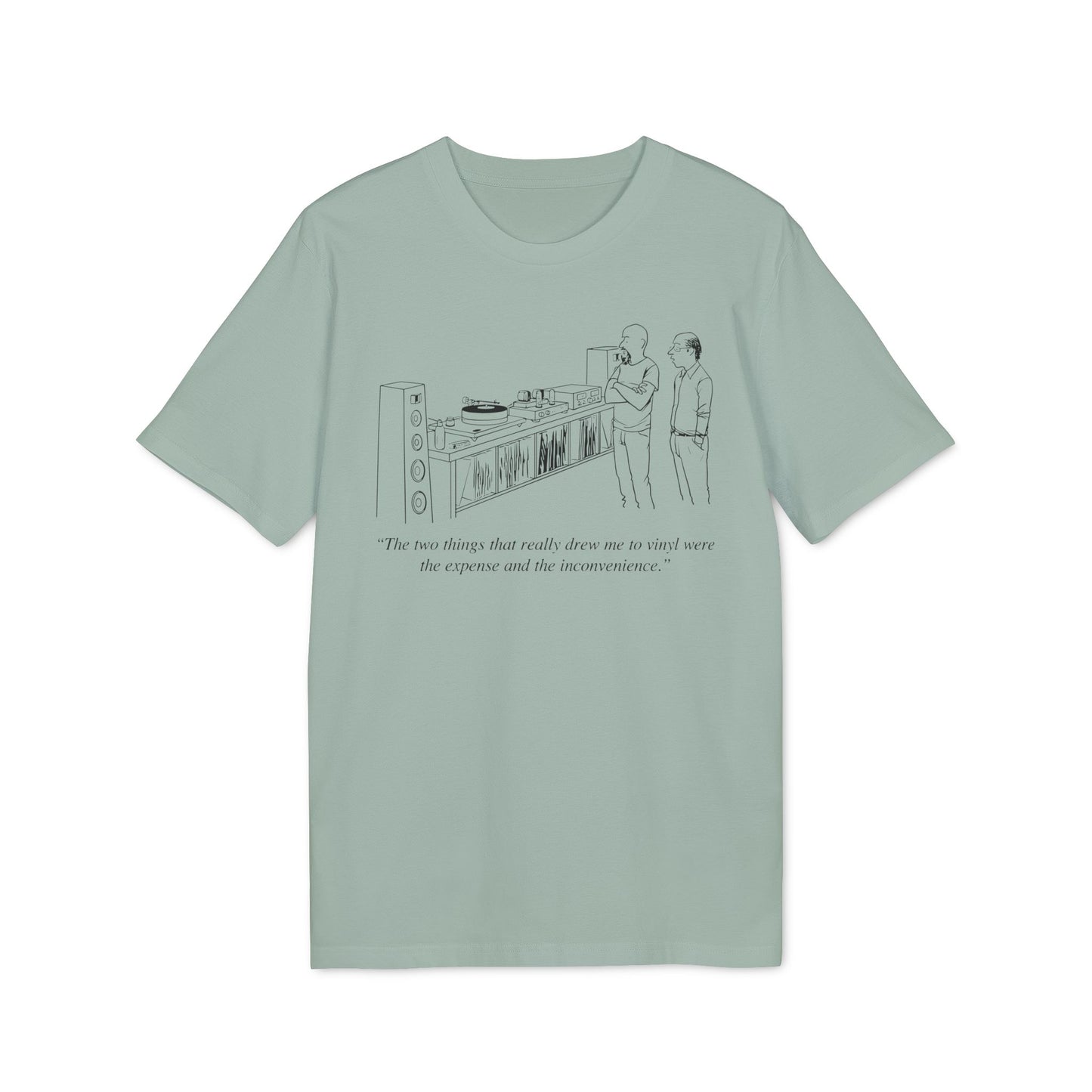 Vinyl Inconvenience T Shirt (Coton Bio Premium)