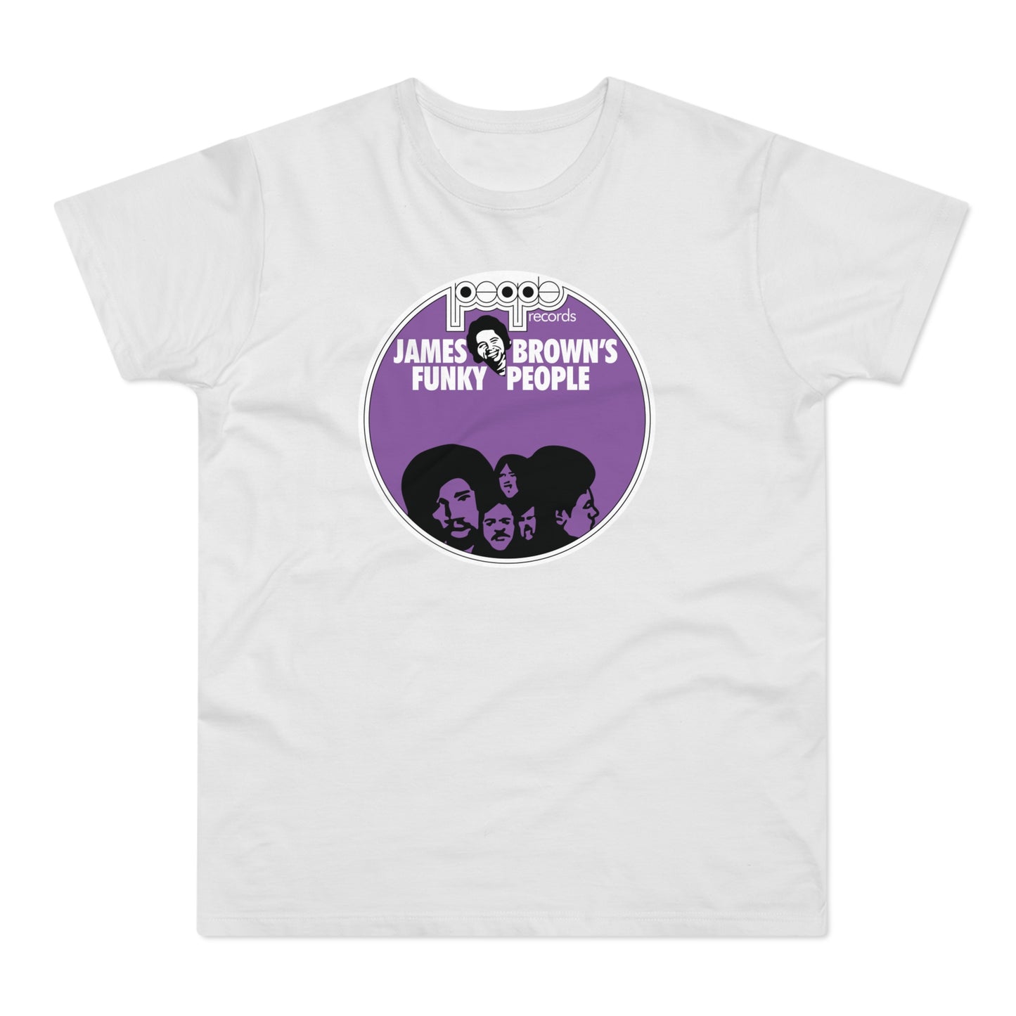 James Brown Funky People T Shirt (Poids Standard)
