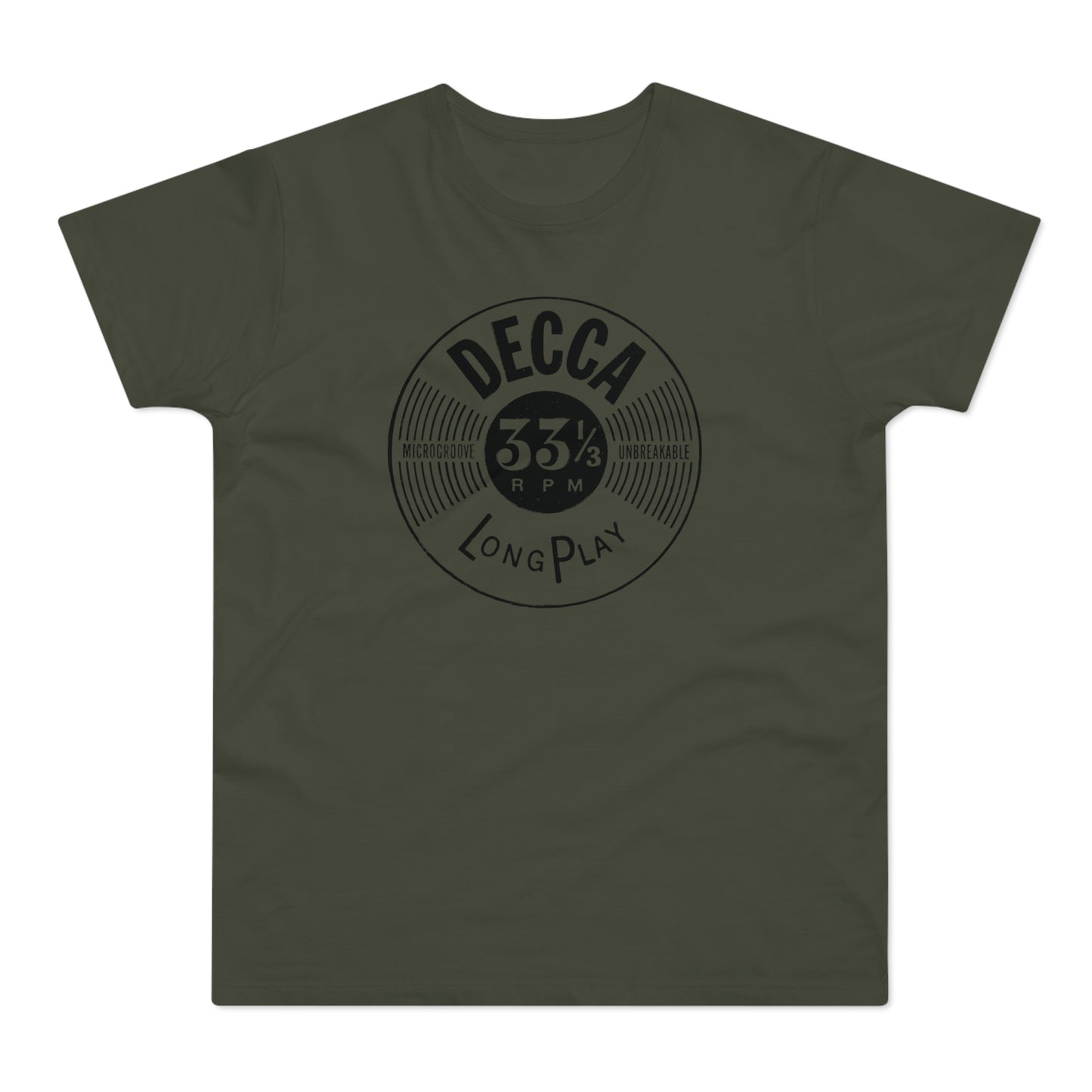 Decca Records Long Play T Shirt (Poids Standard)
