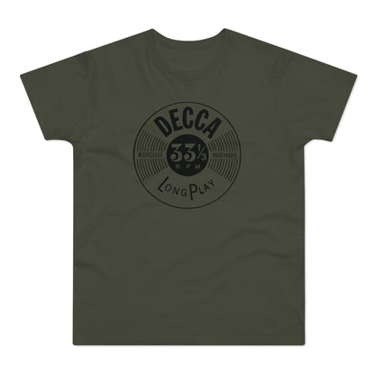 Decca Records Long Play T Shirt (Poids Standard)