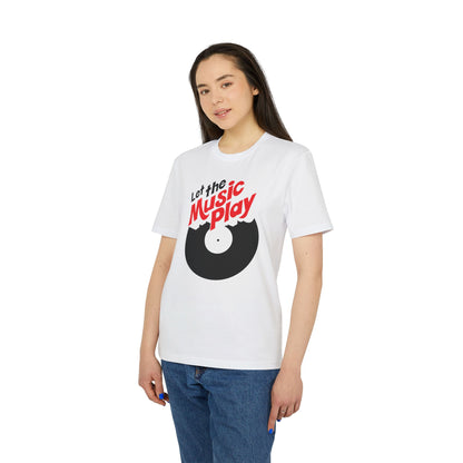 Let The Music Play T Shirt (Coton Bio Premium)