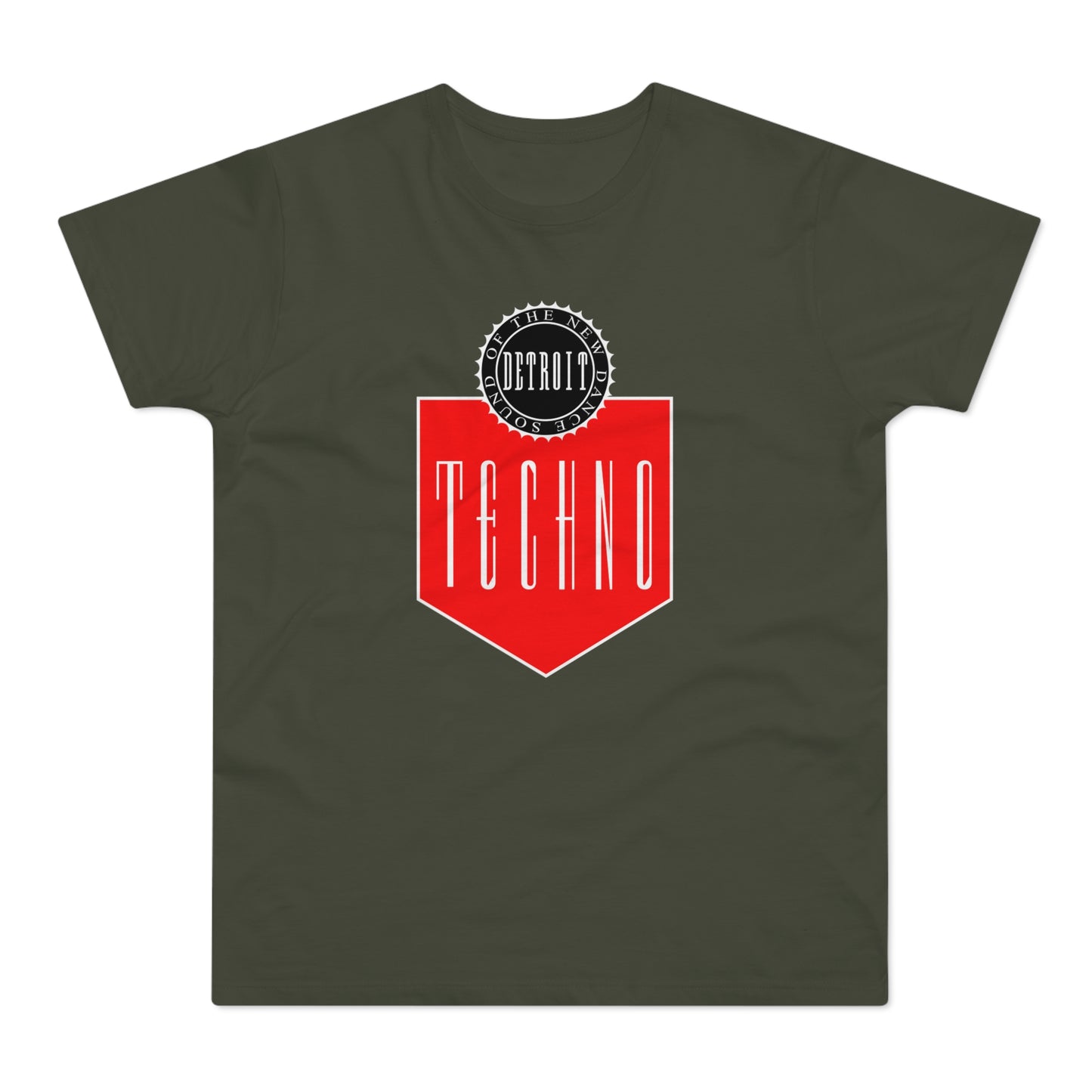 Detroit Sound Of Techno T Shirt (Poids Standard)