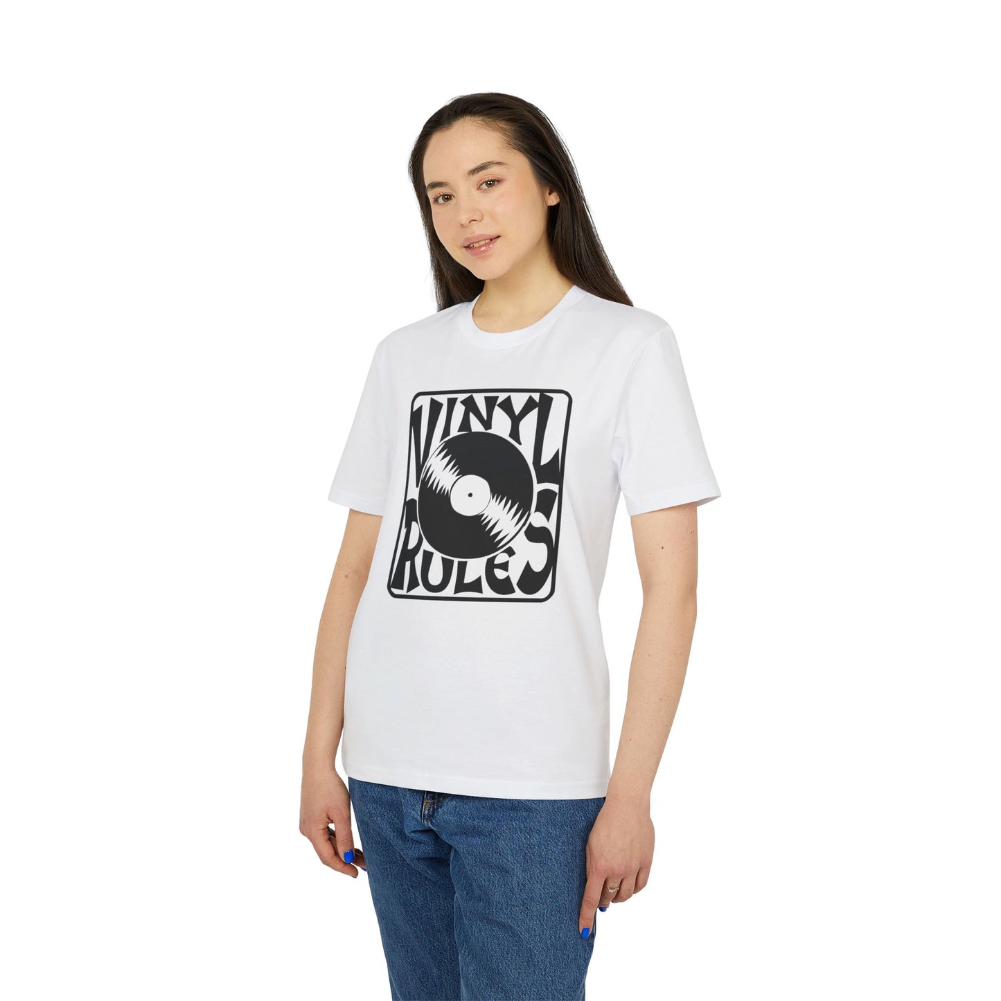 Vinyl Rules T Shirt (Coton Bio Premium)