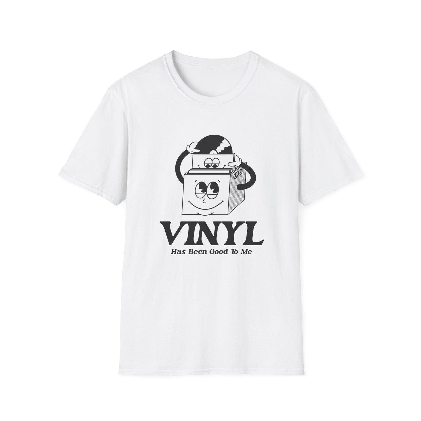 Vinyl Has Been Good To Me T Shirt (S) | DEADSTOCK | DERNIÈRE PIÈCE | -50 %