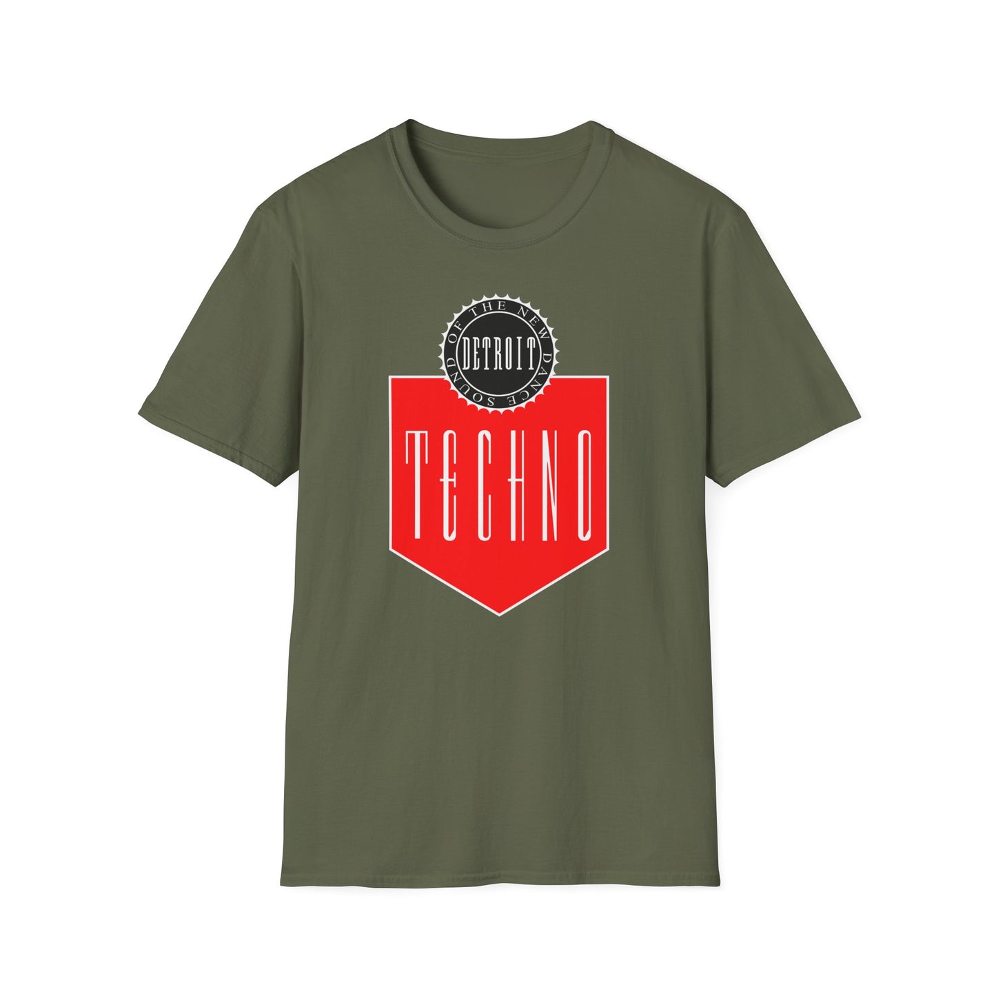 Detroit Sound Of Techno T Shirt - Léger
