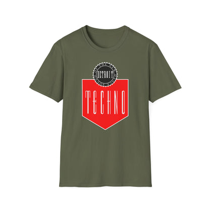 Detroit Sound Of Techno T Shirt - Léger