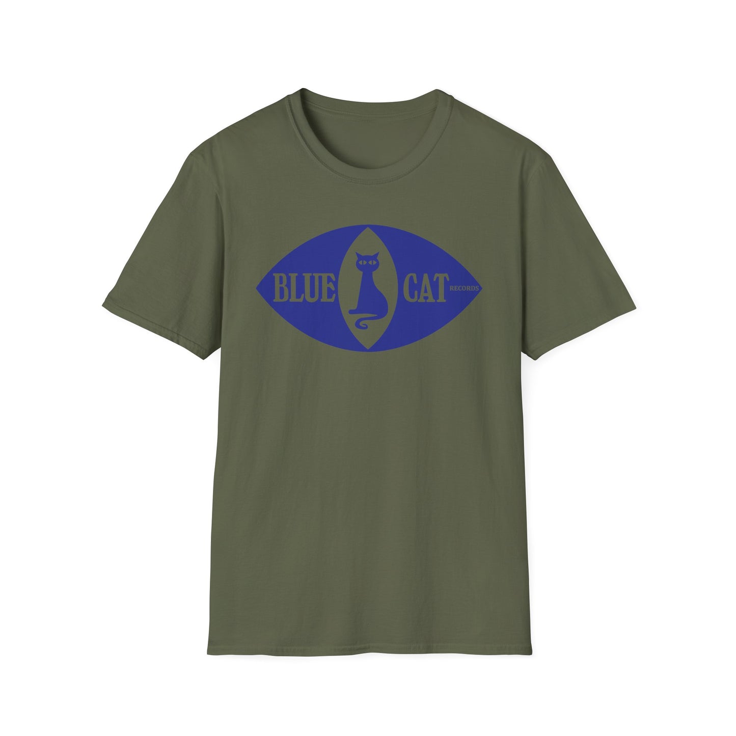 Blue Cat Records Eye T Shirt - Léger