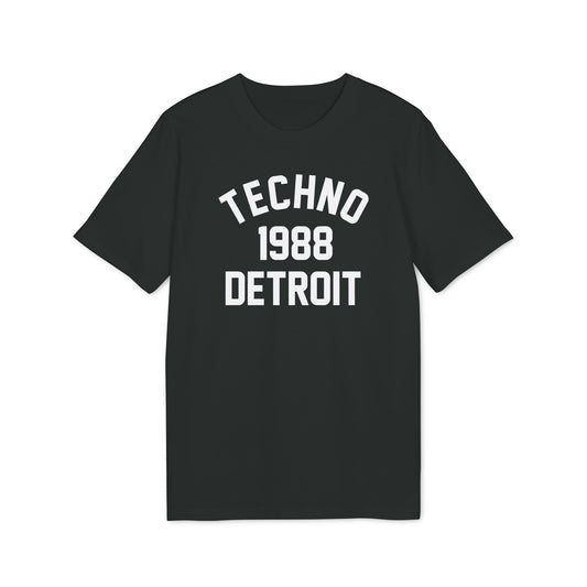 Techno Detroit 1988 T Shirt (S) - DEADSTOCK - NUR NOCH 1 STÜCK - 40 % RABATT