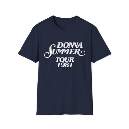 Donna Summer Tour 1981 T Shirt - Léger