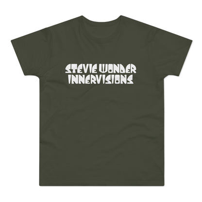 Innervisions Stevie Wonder T Shirt (Poids Standard)