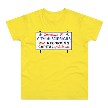 Welcome To Muscle Shoals T Shirt (Poids Standard)