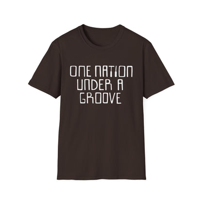 One Nation Under A Groove T Shirt - Léger