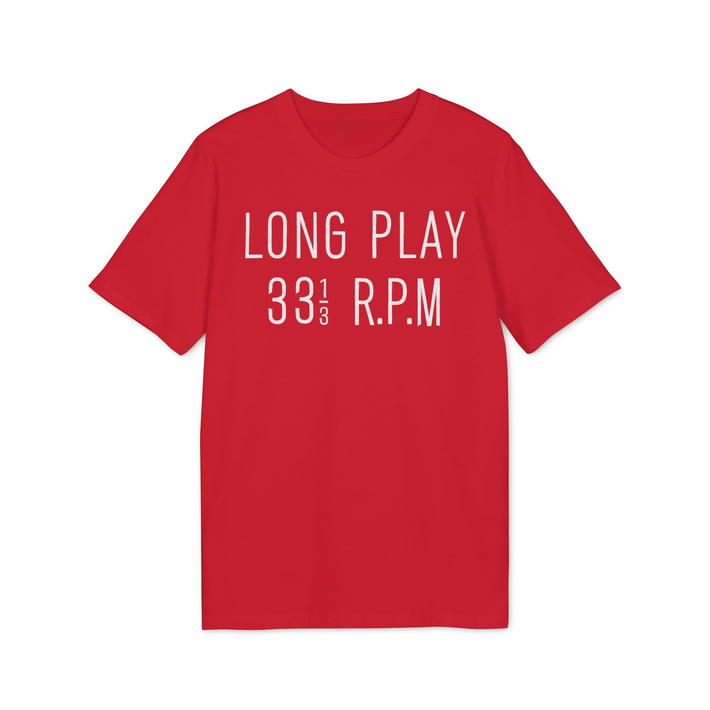Long Play 33 1/3 RPM T Shirt (Coton Bio Premium)