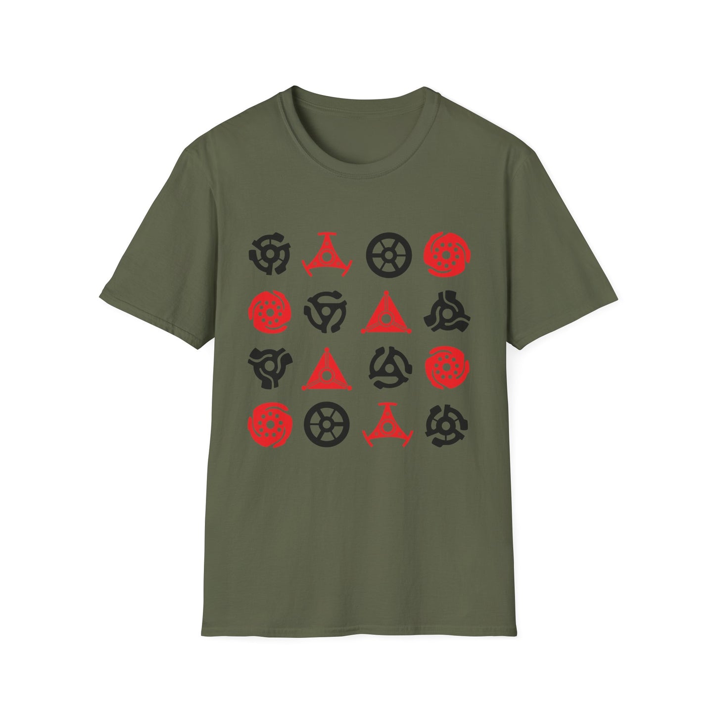 16 Record Adaptors T Shirt - Léger
