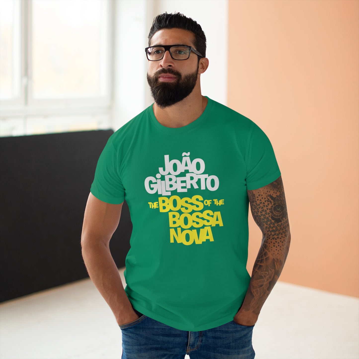 Joao Gilberto T Shirt (Poids Standard)