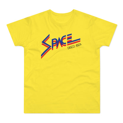 Space Disco Ibiza '87 T Shirt (Poids Standard)