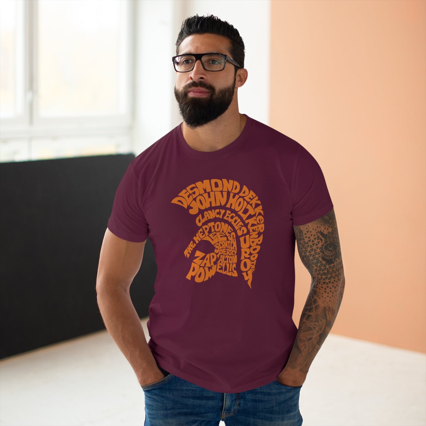 Crown Artists Trojan Records T Shirt (Poids Standard)
