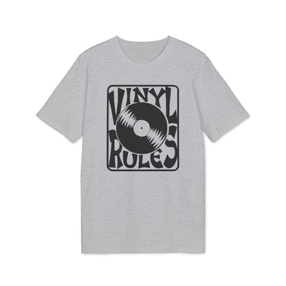 Vinyl Rules T Shirt (Coton Bio Premium)