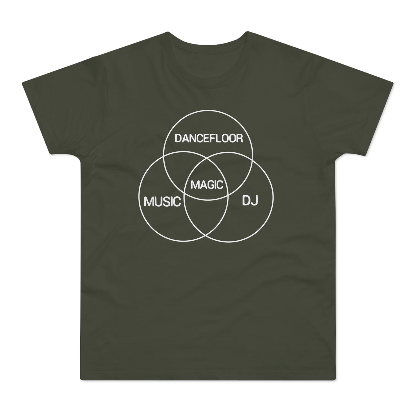 Magic Venn Diagram T Shirt (Poids Standard)