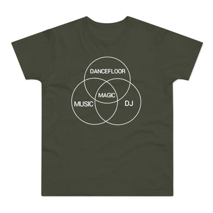 Magic Venn Diagram T Shirt (Poids Standard)